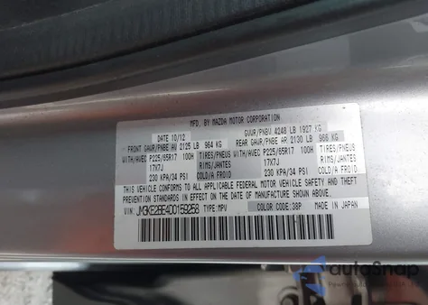 2013 Mazda Cx-5 Sport from USA, damaged, VIN JM3KE2BE4D0159258